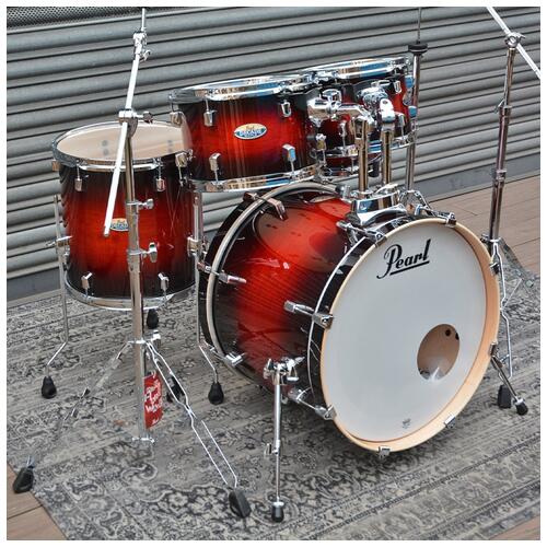 Image 1 - Pearl 10", 12", 14", 20" Decade Shell Pack with 14" Snare and Optional Hardware *Shop Floor Model*