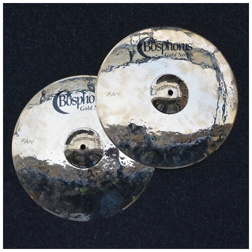 Image 1 - Bosphorus Gold Raw 14" hi-hat Cymbals - *Ex Demo*