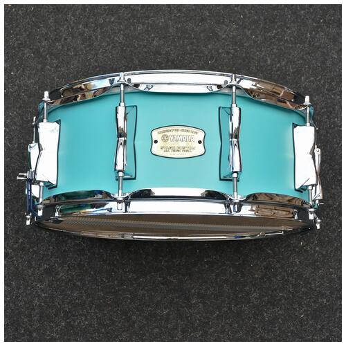 Image 1 - Yamaha 14" x 5.5" Stage Custom Birch Snare Drum in Matt Surf Green finish *Ex Demo*