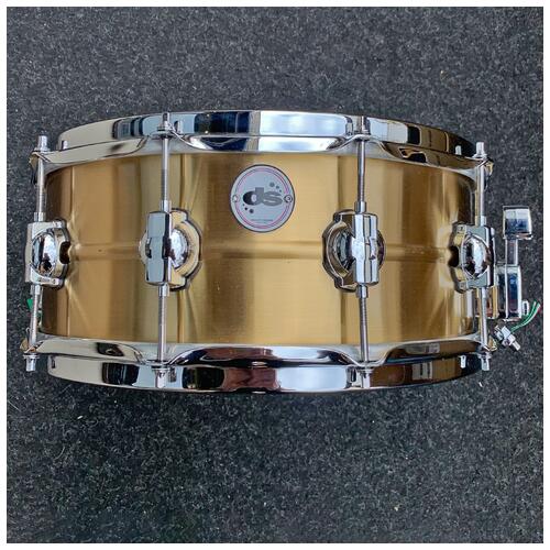 Image 1 - ds Drums 14" x 6" Seamless Brass Snare Drum *Ex Demo*