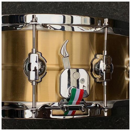 Image 4 - ds Drums 14" x 6" Seamless Brass Snare Drum *Ex Demo*