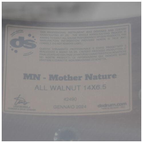 Image 6 - ds 14" x 6.5" Drums Mother Nature Series All Walnut Snare Drum *Ex Demo*