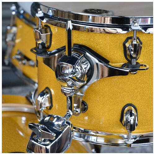 Image 9 - Mapex 12", 14", 16", 22" Mars Crossover Shell Pack with 14" Snare Drum in Sunflower Yellow *Ex Demo