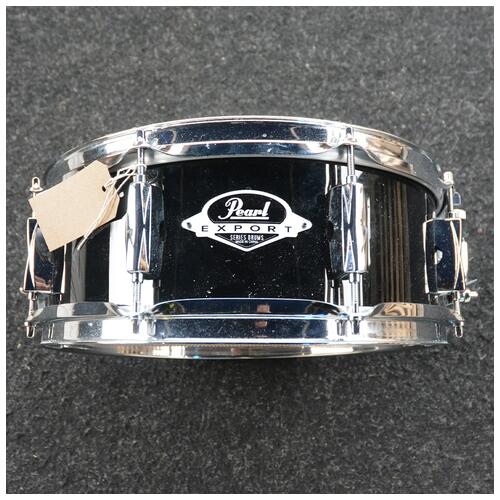 Image 1 - Pearl 13" x 5" Export Black Snare Drum - 2nd Hand