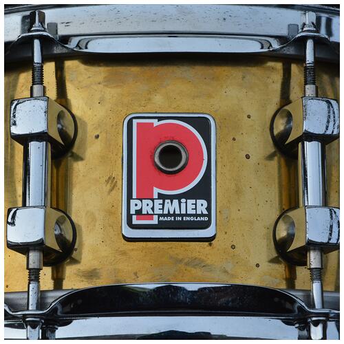 Image 2 - Premier Signia model 2025 Brass Snare Drum 14x5.5" - 2nd Hand