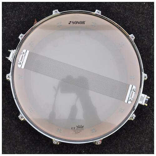 Image 5 - Sonor ex-display 13" x 6.5" AQ2 Maple Snare Drum in Titanium Quartz