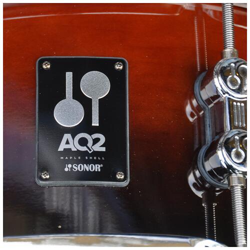 Image 7 - Sonor 13" x 6" AQ2 Snare Drum in Brown Fade *Ex Demo*