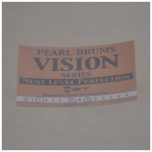 Image 4 - Pearl 13" x 10" Vision Birch Tom in Black finish *2nd Hand*