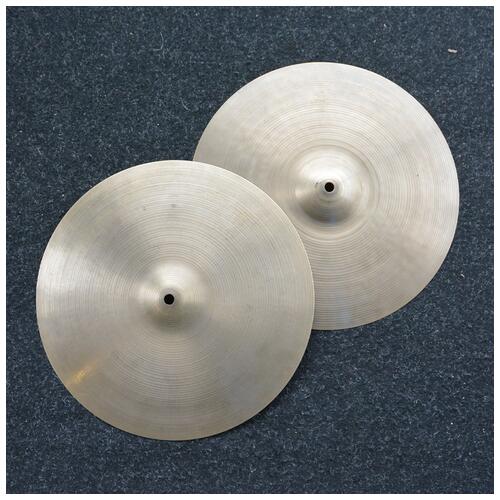 Image 1 - Zildjian 15" Avedis 1960s Hi Hat Cymbals - 2nd Hand