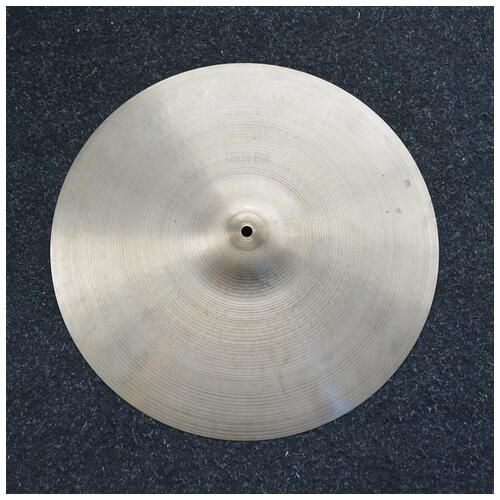 Image 1 - Zildjian 18" Avedis 70s Hollow Logo Crash Ride Cymbal - 2nd Hand