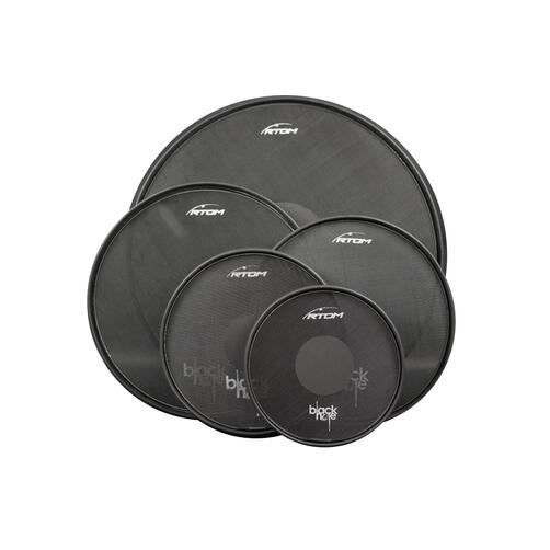 RTOM Black Hole Practice Pad Special Rock Pack V2 – (Sizes 12″, 13", 14″, 16″ & 22″)