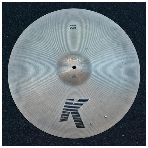 Zildjian 20" K Ride Cymbal With Rivets *2nd Hand*