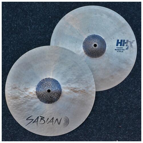 Sabian 14" Hhx Complex Medium Hi Hat Cymbals *2nd Hand*