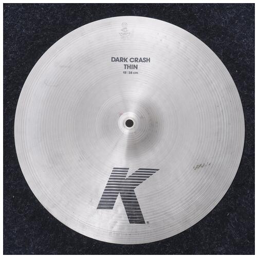 Zildjian 15" K Dark Crash Cymbal *2nd Hand*