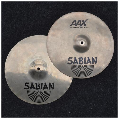 Sabian 14" AAX X-celerator Hat Cymbals *2nd Hand*