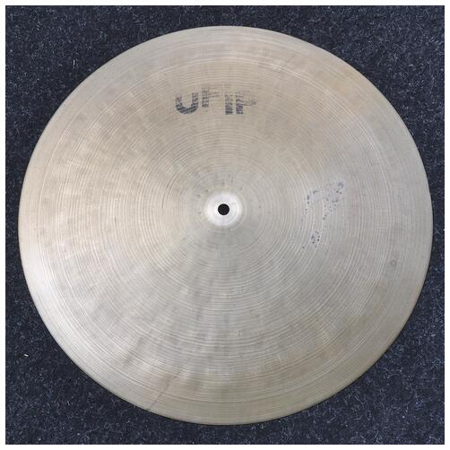 Ufip 18" Vintage Flat Ride Cymbal *2nd Hand*