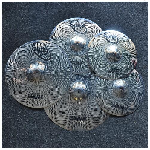 Sabian 14", 16", 18", 20" Quiet Tone Cymbal Set with Wuhan Cymbal bag *2nd Hand*