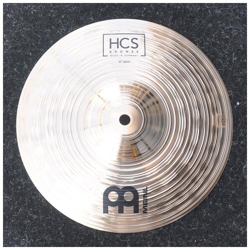 Meinl 10" HCS Bronze Splash Cymbal *2nd Hand*