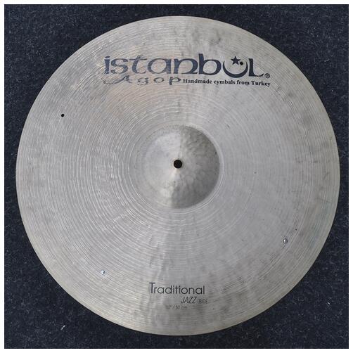 Istanbul 20" Agop Traditional Jazz Ride with Rivets *2nd Hand*