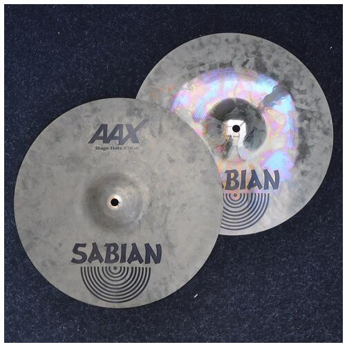 Sabian 14" AAX Stage Hi Hat Cymbals *2nd Hand*