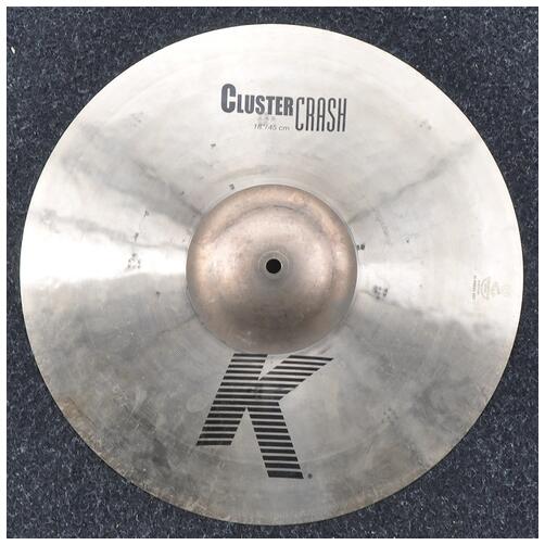 Zildjian 18" K Cluster Crash Cymbal *2nd Hand*