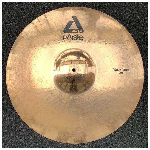 Paiste 24" Alpha Rock Ride Cymbal *2nd Hand*