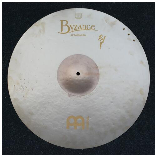 Meinl 22" Byzance Sand Crash/Ride Cymbal *Ex Demo*