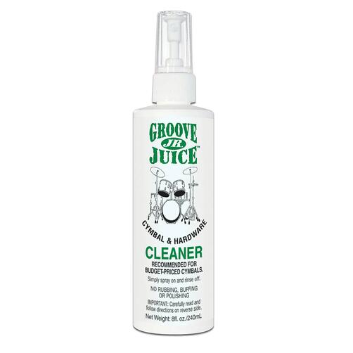 Groove Juice Cymbal Cleaner For Sheet Bronze Cymbals – 8oz / 240ml