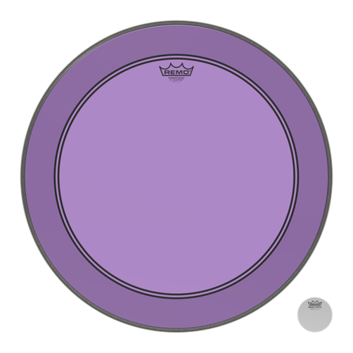 Remo Powerstroke 3 Colortone Purple Bass Drum Heads