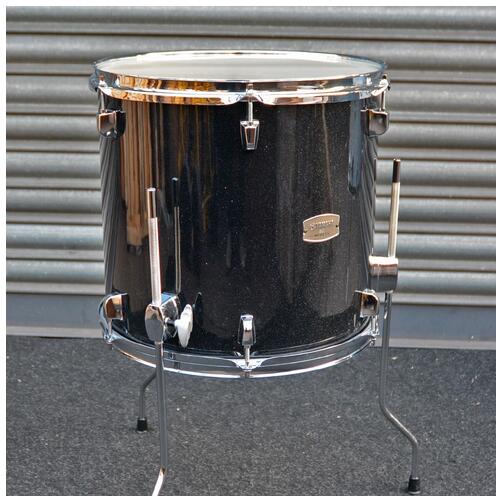 Yamaha 14" x 14" Rydeen Floor Tom in Black Glitter finish *Ex Demo*