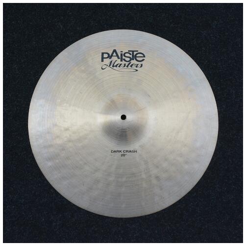 Paiste Masters series 20" Dark Crash cymbal - 2nd Hand