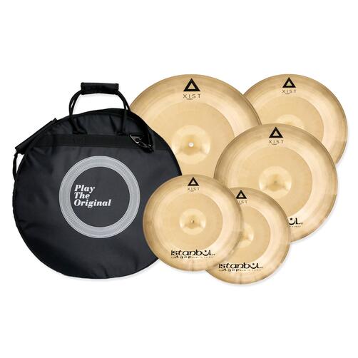 Istanbul Agop Xist Power Cymbal Set (4 Piece) - Includes FREE Cymbal Bag
