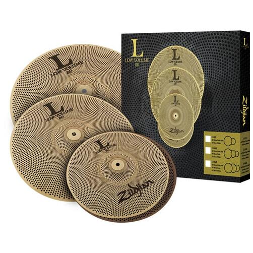 Zildjian L80 Low Volume 348 Cymbal Box Set 13,14,18
