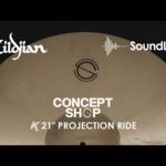 Video thumbnail 1 - Zildjian 21" K Projection Ride Cymbal