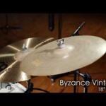 Video thumbnail 1 - Meinl Byzance Vintage Crash Cymbals