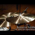 Video thumbnail 0 - Meinl Byzance Traditional Extra Thin Hammered Crash Cymbals