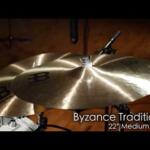 Video thumbnail 3 - Meinl Byzance Traditional Medium Crash Cymbals