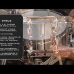 Video thumbnail 0 - Mapex Black Panther CYRUS 14"x 6" Steel Snare Drum BPNBR4551CN