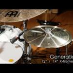 Video thumbnail 0 - Meinl Generation X 12/14" X-Treme Stack Cymbal