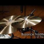 Video thumbnail 1 - Meinl Byzance Traditional Thin Crash Cymbals