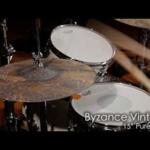 Video thumbnail 1 - Meinl Byzance Vintage Pure HiHats