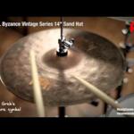 Video thumbnail 0 - Meinl Byzance Benny Greb Signature Vintage Sand Hat