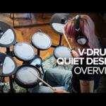 Video thumbnail 0 - Roland VQD106 V-Drum Quiet Design Electronic Drum Kit