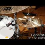 Video thumbnail 1 - Meinl Generation X Electro Stack Cymbals